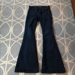 Bell bottom jeans! Size 0L (long!!!)